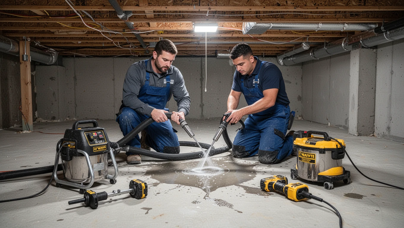 Crawl Space Water Removal